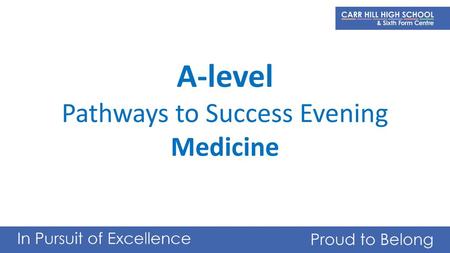 Pathways to Success Evening