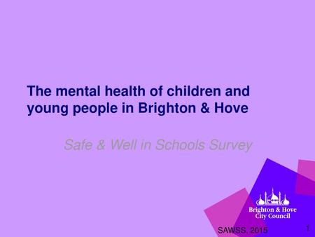 The mental health of children and young people in Brighton & Hove