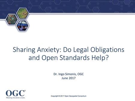 Sharing Anxiety: Do Legal Obligations and Open Standards Help?