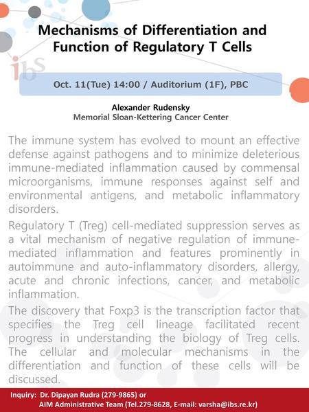 Mechanisms of Differentiation and Function of Regulatory T Cells