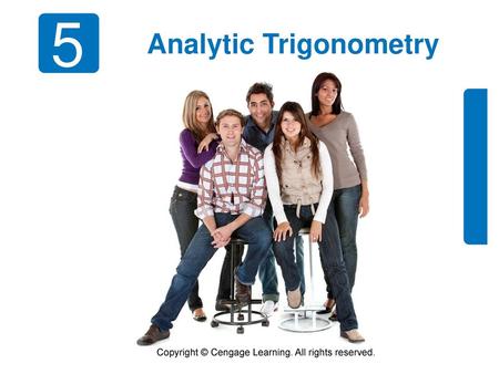 Analytic Trigonometry