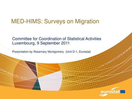 MED-HIMS: Surveys on Migration