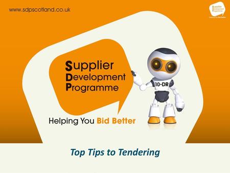 Top Tips to Tendering.