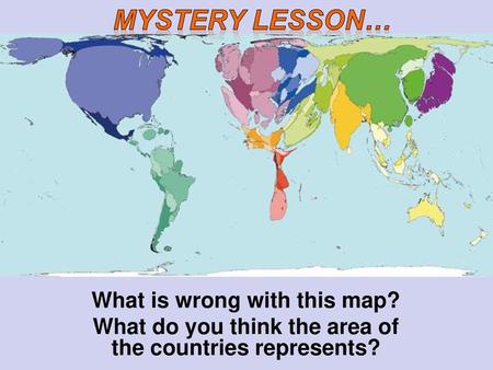 Mystery Lesson… What is wrong with this map?