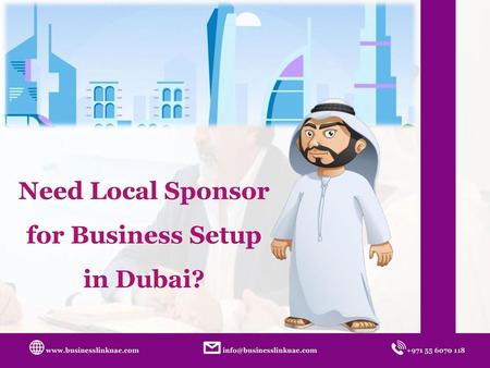 Need Local Sponsor for Business Setup