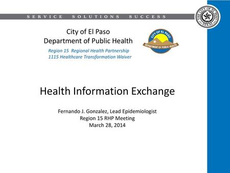 Health Information Exchange