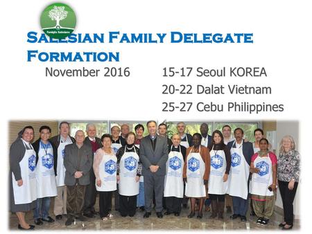 Salesian Family Delegate Formation