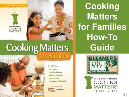 Cooking Matters for Families How-To Guide