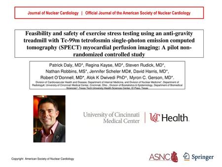 Journal of Nuclear Cardiology | Official Journal of the American Society of Nuclear Cardiology Feasibility and safety of exercise stress testing using.