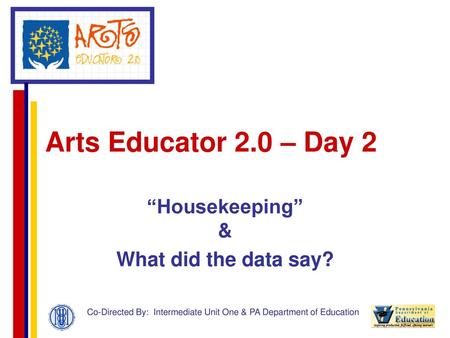 “Housekeeping” & What did the data say?