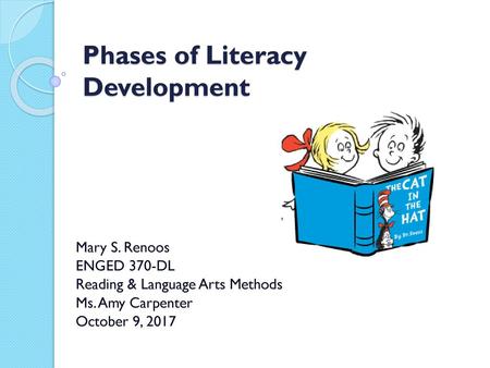 Phases of Literacy Development