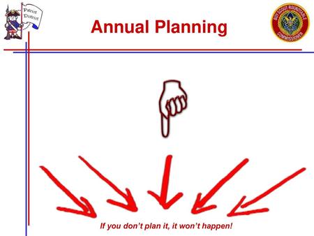 Annual Planning.