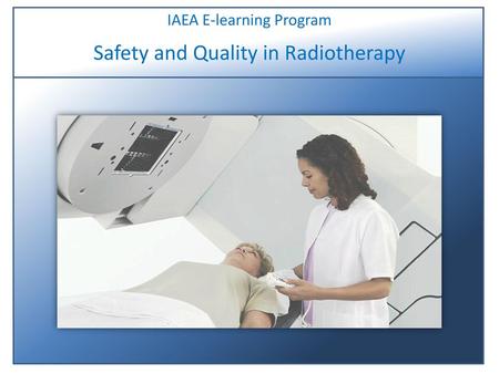 IAEA E-learning Program