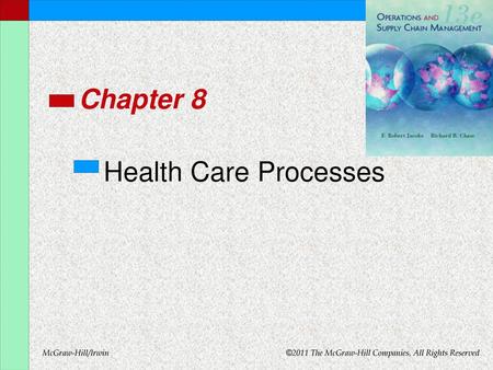 Chapter 8 Health Care Processes.