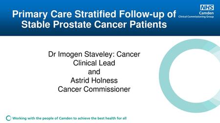 Primary Care Stratified Follow-up of Stable Prostate Cancer Patients