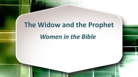 The Widow and the Prophet