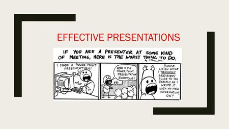 Effective Presentations