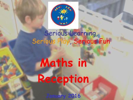 Serious Learning, Serious Play, Serious Fun