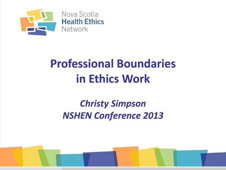 Christy Simpson NSHEN Conference 2013