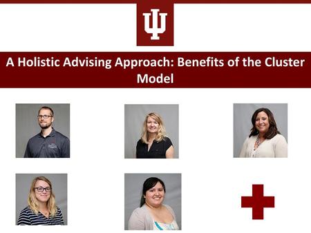 A Holistic Advising Approach: Benefits of the Cluster Model