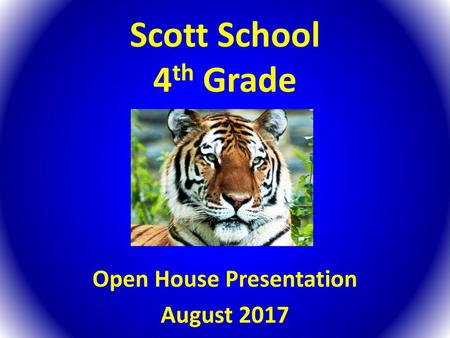 Open House Presentation August 2017