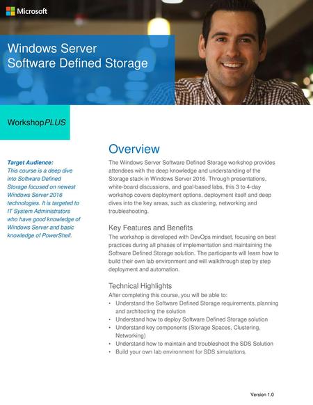 Software Defined Storage