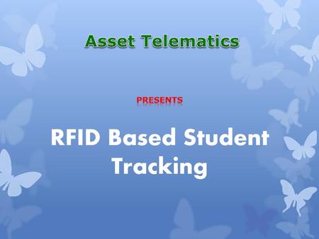 RFID Based Student Tracking