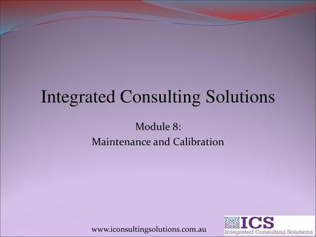 Integrated Consulting Solutions