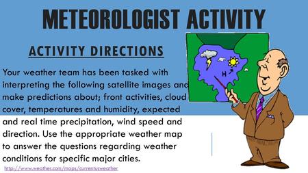 Meteorologist Activity