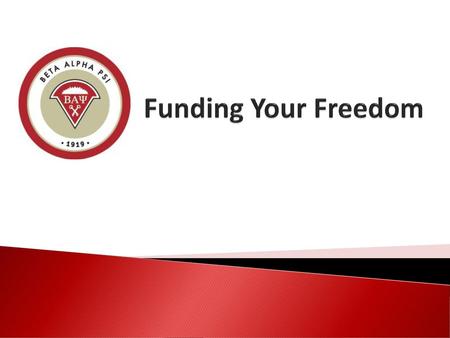 Funding Your Freedom.