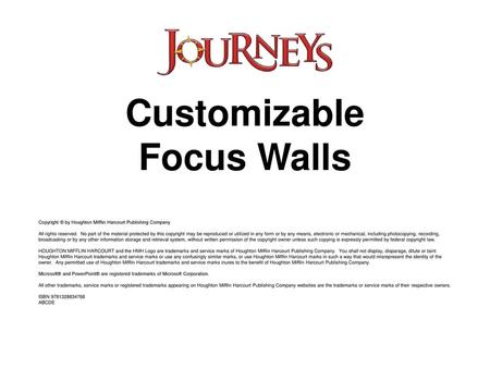 Customizable Focus Walls