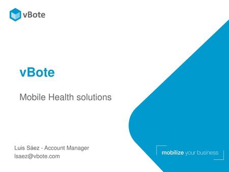 Mobile Health solutions