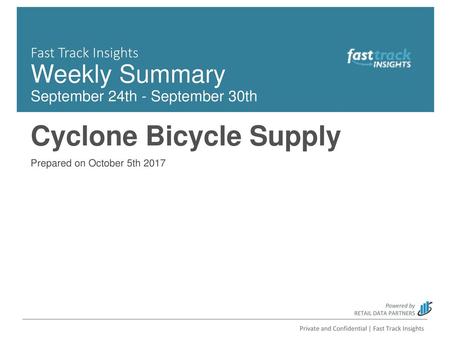 Fast Track Insights Weekly Summary September 24th - September 30th