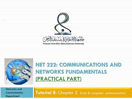 Net 222: Communications and networks fundamentals (Practical Part)