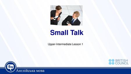 Upper-Intermediate Lesson 1