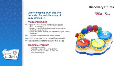 Discovery Drums Classic bopping drum play with