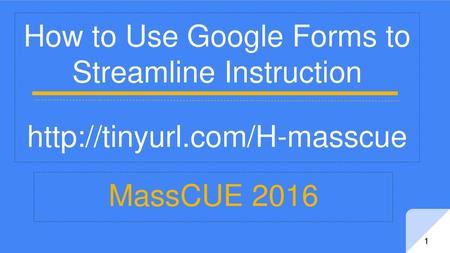 How to Use Google Forms to Streamline Instruction