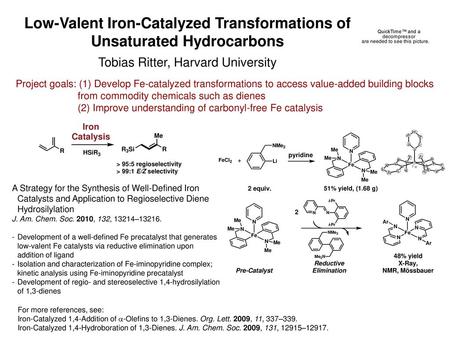 Low-Valent Iron-Catalyzed Transformations of Unsaturated Hydrocarbons