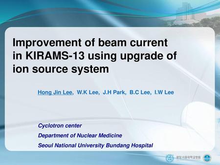 Improvement of beam current in KIRAMS-13 using upgrade of