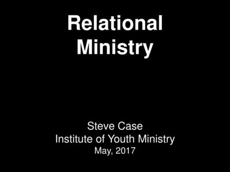 Institute of Youth Ministry