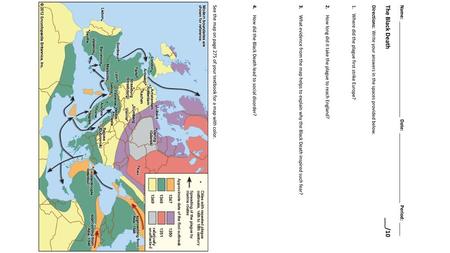 See the map on page 275 of your textbook for a map with color.