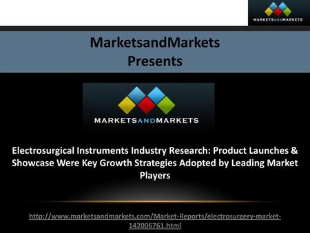 MarketsandMarkets Presents