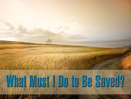 Saving is done by another (Titus 2:11-14)