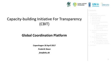 Global Coordination Platform