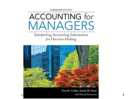 © 2013 John Wiley & Sons, Ltd, Accounting for Managers, 1Ce, Ch 15