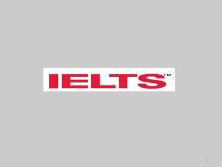 What is the purpose of the IELTS test?