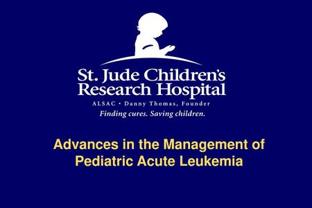 Advances in the Management of Pediatric Acute Leukemia