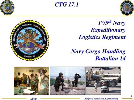 CTG 17.1 1st/5th Navy Expeditionary Logistics Regiment