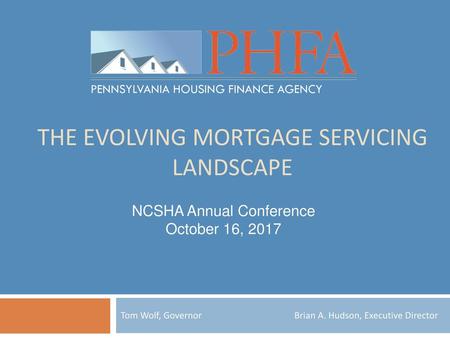 The Evolving mortgage servicing landscape