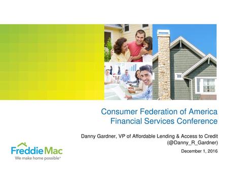 Consumer Federation of America Financial Services Conference